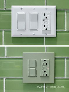 traditional switch plate vs screwless one of many easy kitchen upgrades